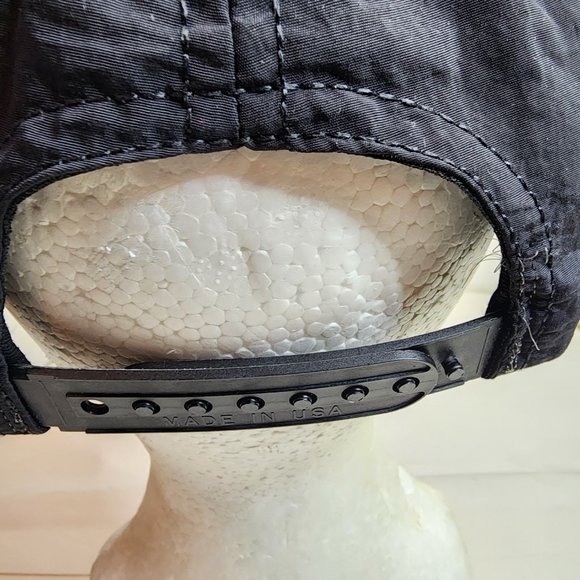 VINTAGE 1991 EYES ON THE CLASSICS HAT CAP MADE IN USA SNAPBACK NEON PINK BLACK - Picture 6 of 6